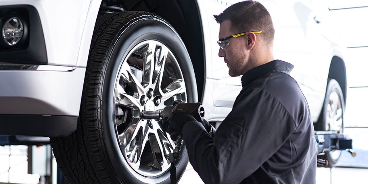 chevy tire service in Lompoc, CA - front tire